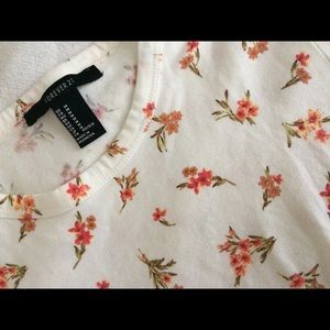 Forever 21 floral bodysuit